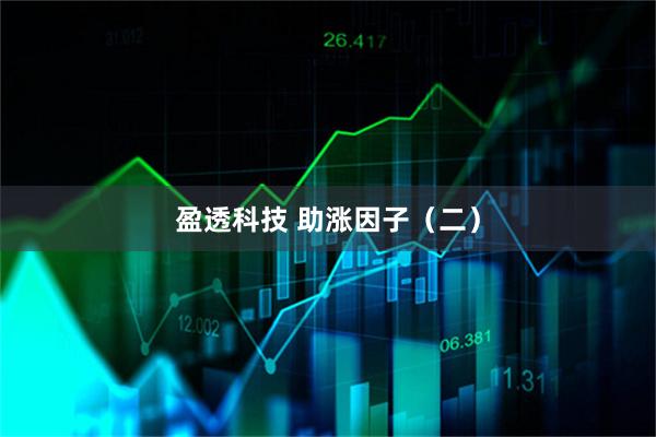 盈透科技 助涨因子（二）